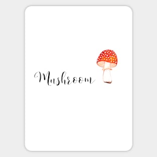 Amanita Mushroom Sticker